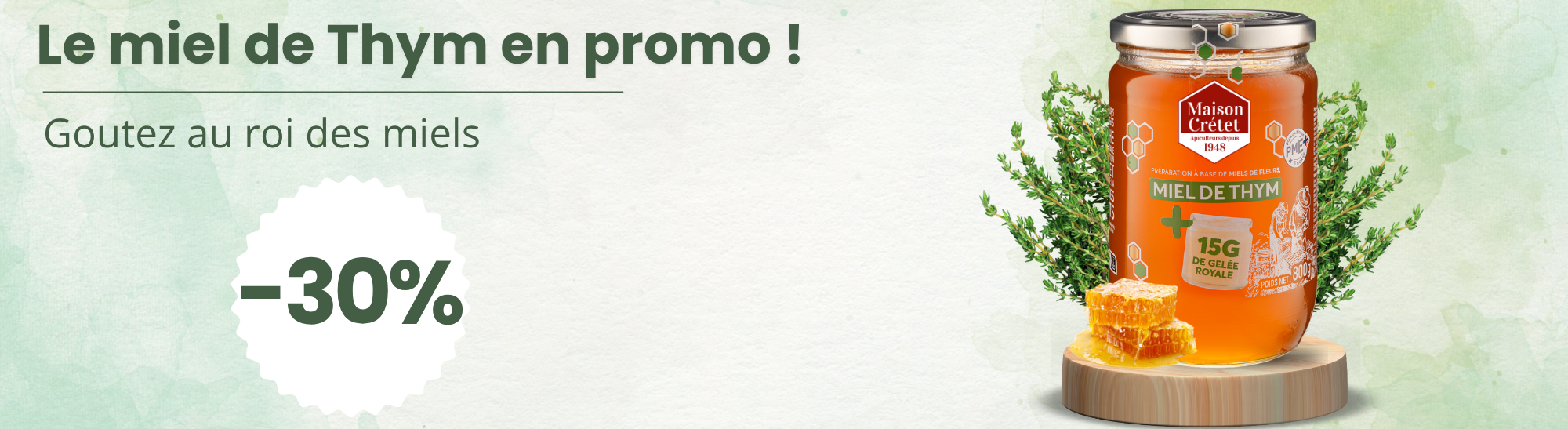 -30% sur la gamme thym